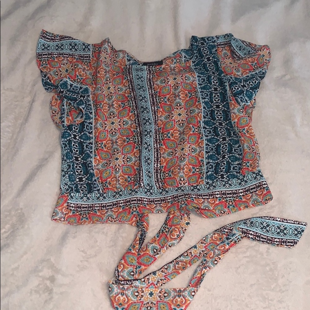 Crop blouse